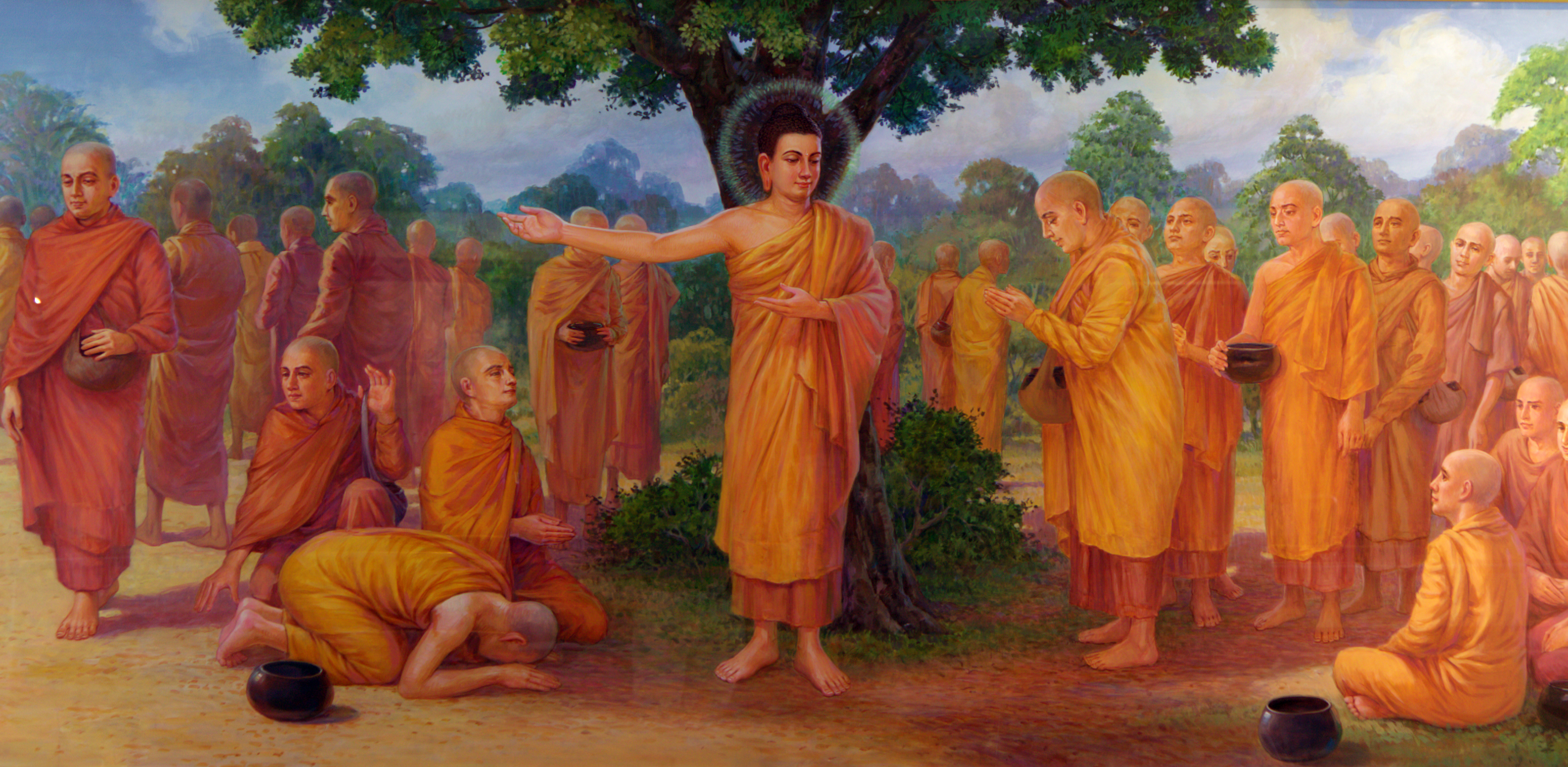 THE SPREAD OF DHAMMA